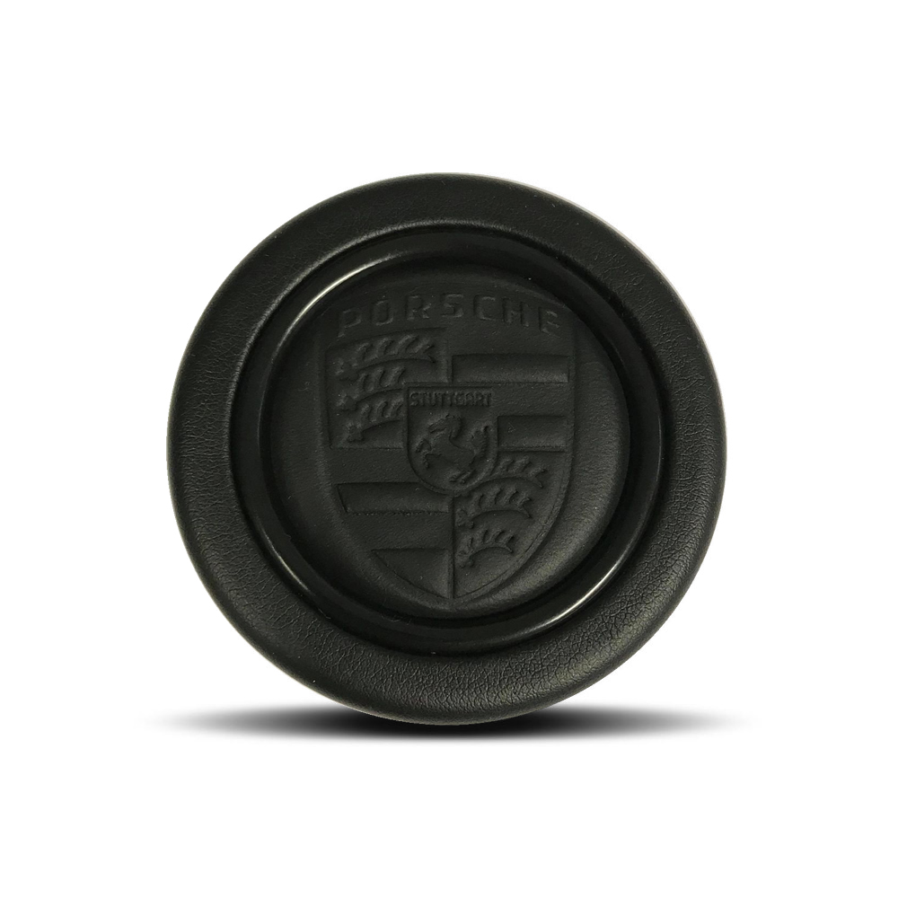 AFTERMARKET HORN BUTTON w/ PORSCHE EMBOSSED CREST Large Image